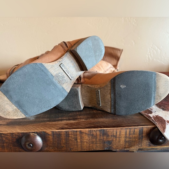 Sam Edelman Rustic Brown Leather Boots - Picture 4 of 7